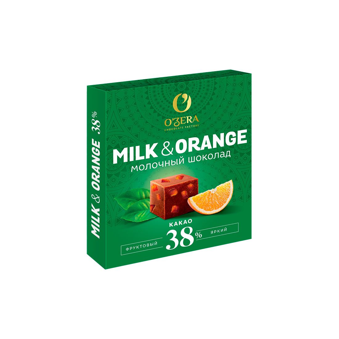 Молочный шоколад озера Milk Orange 38%